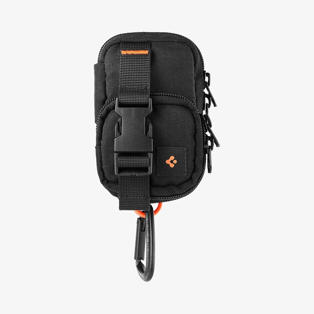 Uniwersalna Torba MagSafe na Telefon, Spigen, Snap Zip, Czarna