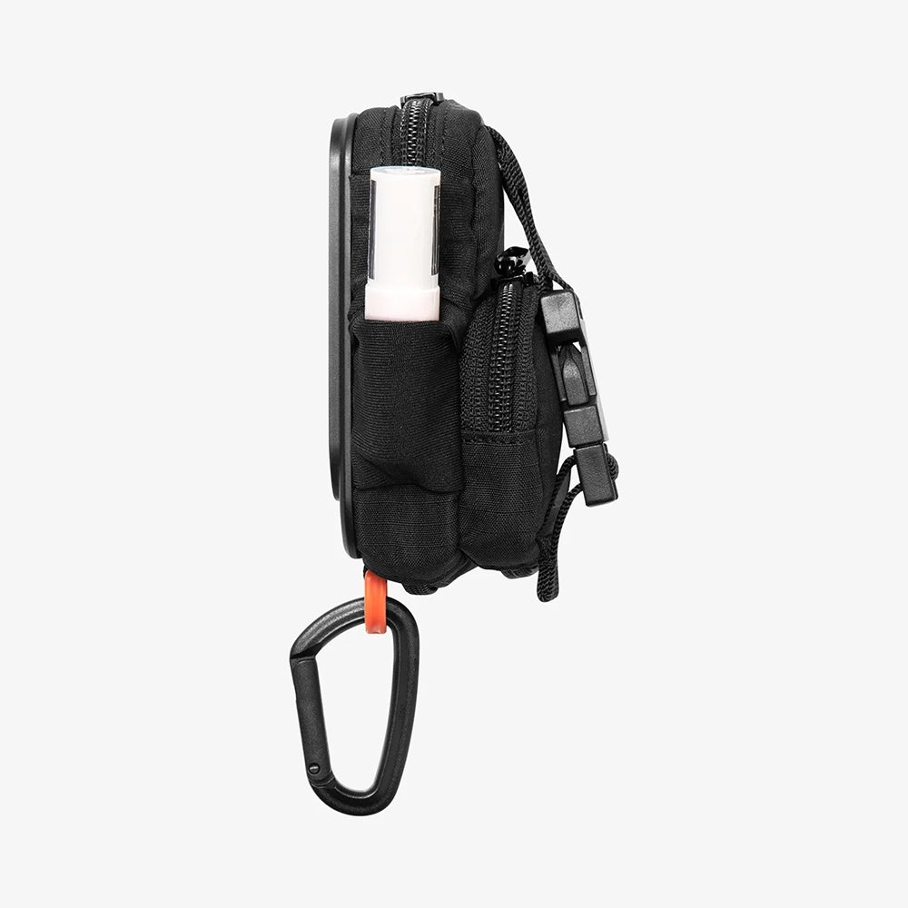 Uniwersalna Torba MagSafe na Telefon, Spigen, Snap Zip, Czarna