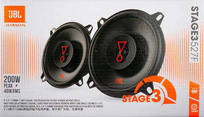 Głośnik samochodowy JBL Stage3 527, 40W RMS, 129mm, zestaw 2 sztuki JBLSTAGE3527F