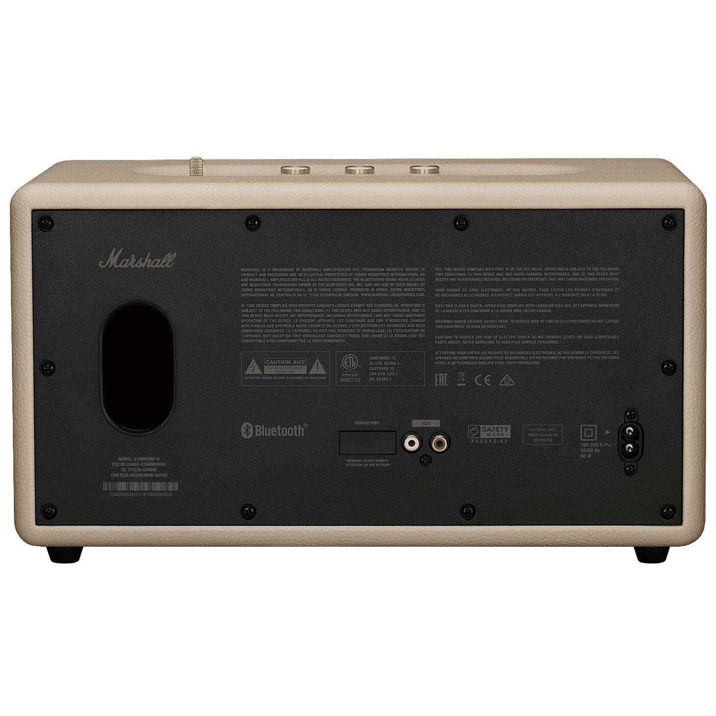 Głośnik Bluetooth Marshall Stanmore III, 80W, Kremowy