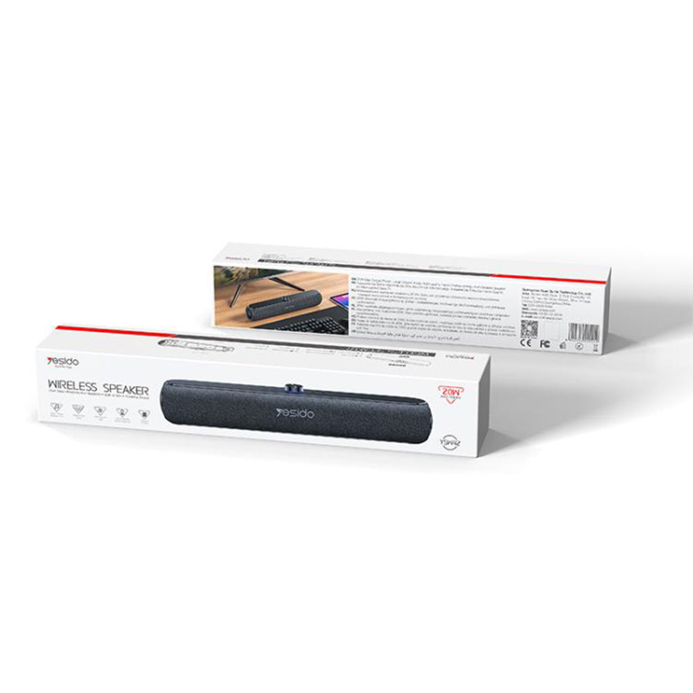 Głośnik Bluetooth Yesido YSW42, 20W, Czarny