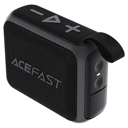 Acefast K4 Go Portable Bluetooth Speaker, 5W, Waterproof, Black