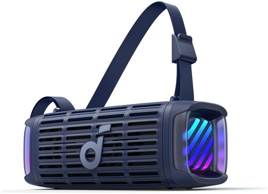 Przenośny głośnik Bluetooth Anker SoundCore Boom 3i, 50W, RGB, Wodoodporny, Niebieski D5100030