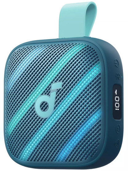 Przenośny głośnik Bluetooth Anker SoundCore Boom Go 3i, 15W, TWS, RGB, wodoodporny, niebieski D5103030