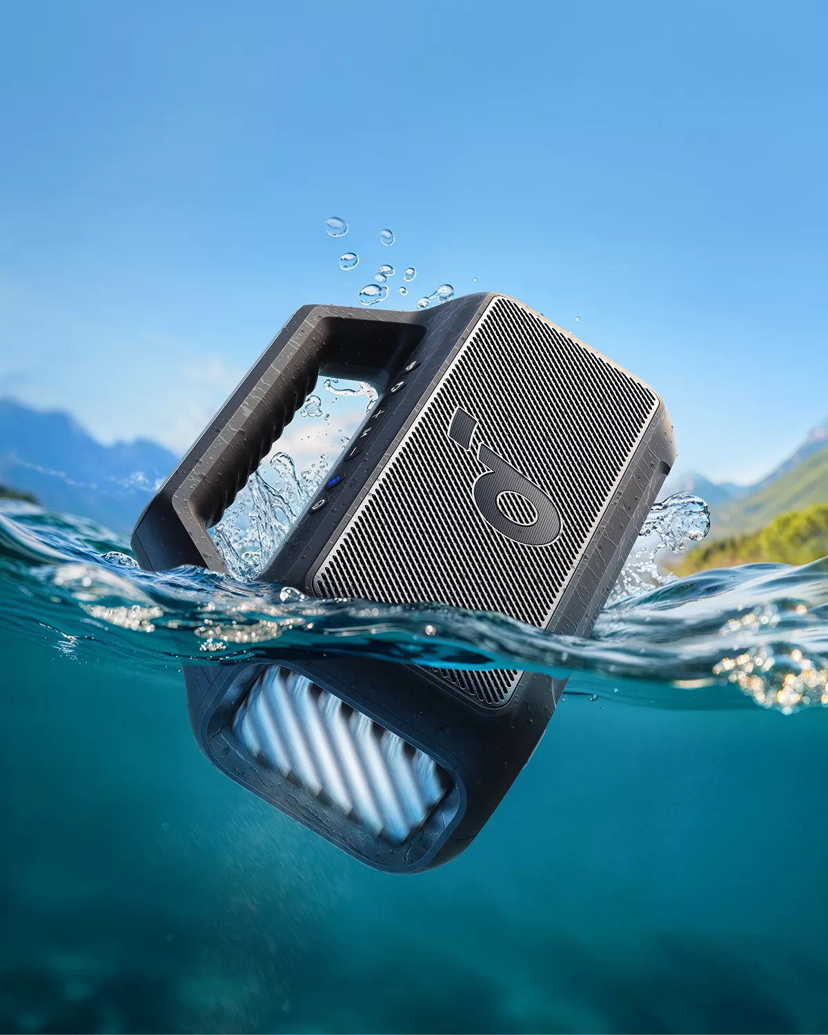 Przenośny głośnik Bluetooth Anker SoundCore Boom 2 Nowa Wersja, 80W, TWS, RGB, Wodoodporny, Czarny A3138012