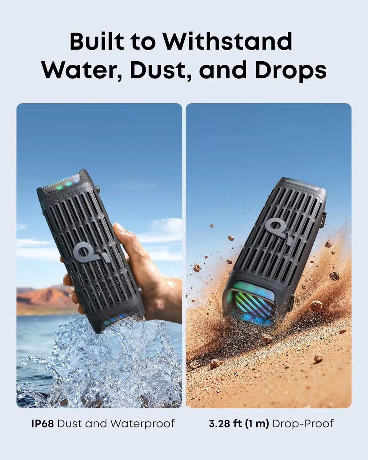 Przenośny Głośnik Bluetooth Anker SoundCore Boom 3i, 50W, RGB, Wodoodporny, Czarny D5100010