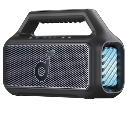 Przenośny głośnik Bluetooth Anker SoundCore Boom 2 Nowa Wersja, 80W, TWS, RGB, Wodoodporny, Czarny A3138012