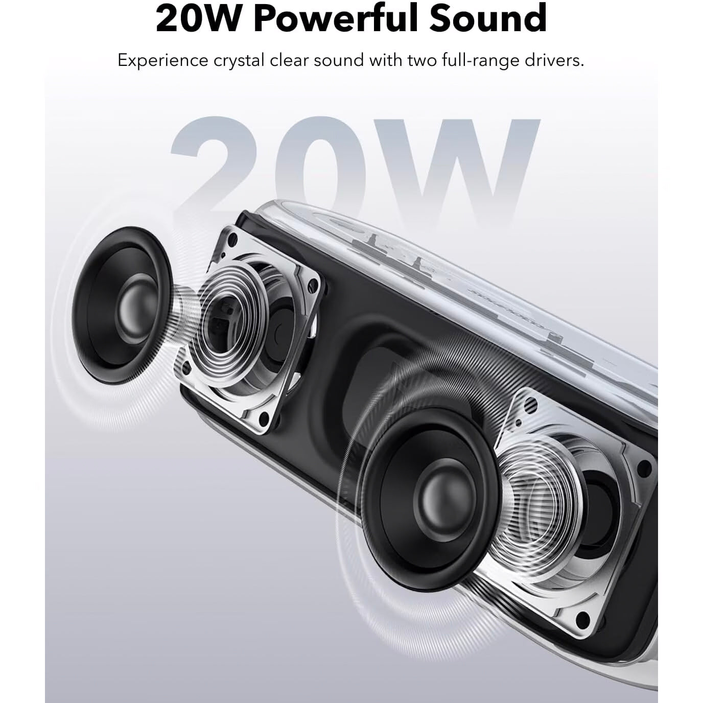 Głośnik Bluetooth Anker SoundCore Select 2S, 20W, Wodoodporny, Czarny A3171011