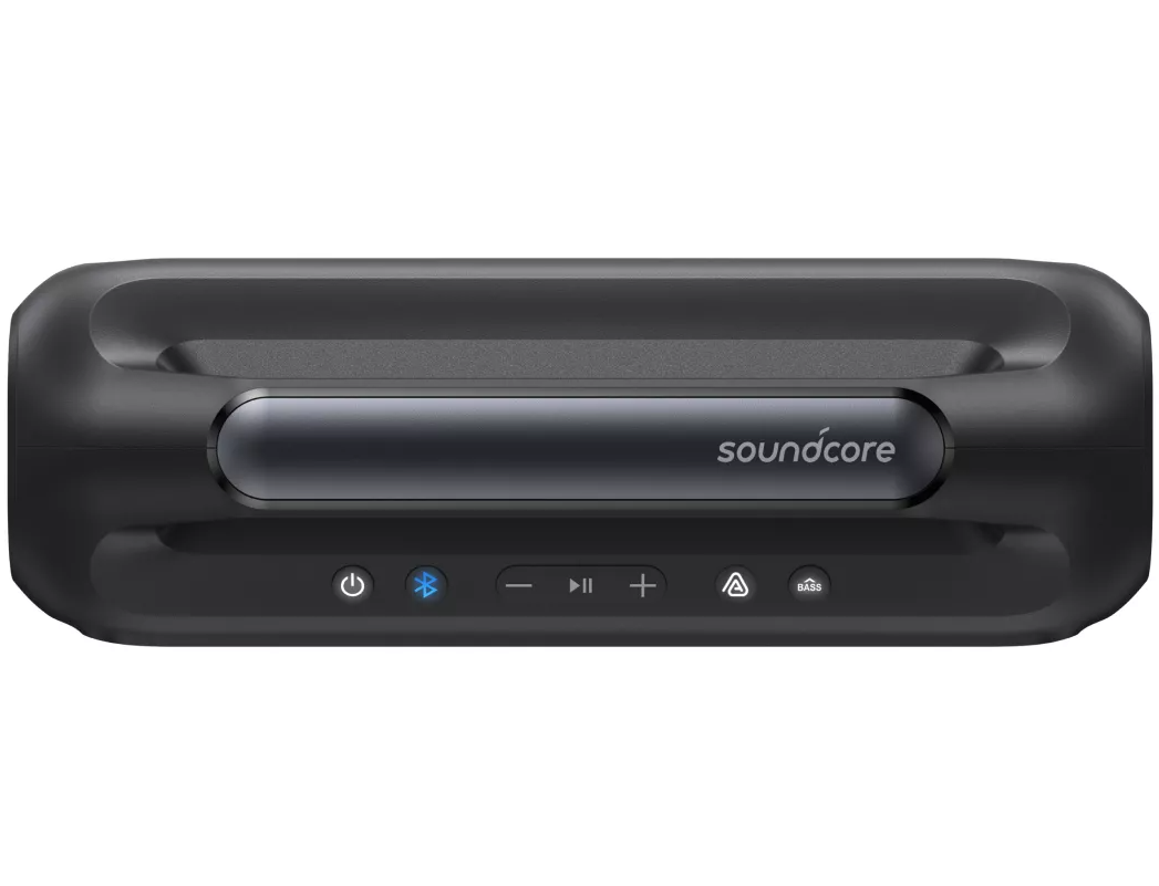 Przenośny głośnik Bluetooth Anker SoundCore Boom 2 Nowa Wersja, 80W, TWS, RGB, Wodoodporny, Czarny A3138012