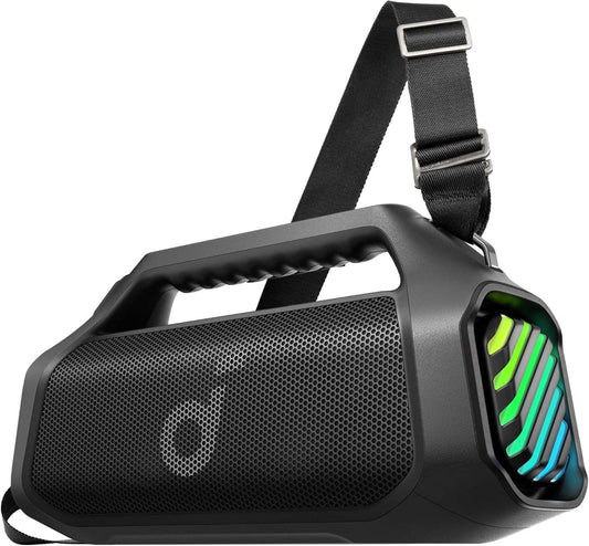 Przenośny głośnik Bluetooth Anker SoundCore Boom 2 Pro, 140W, TWS, RGB, Wodoodporny, Czarny A3134A11