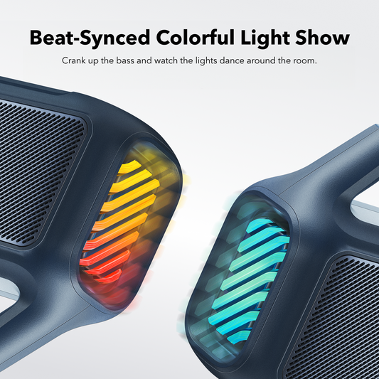 Przenośny głośnik Bluetooth Anker SoundCore Boom 2 Nowa Wersja, 80W, TWS, RGB, Wodoodporny, Niebieski A3138032