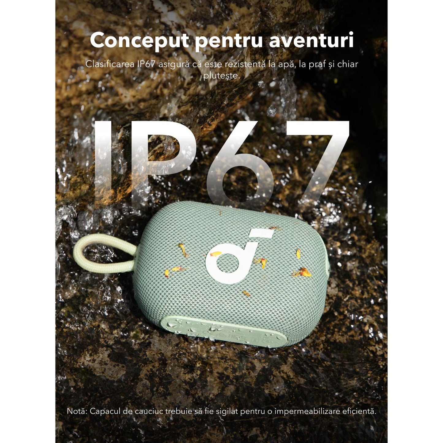 Przenośny głośnik Bluetooth Anker SoundCore Select 4 Go, 5W, TWS, wodoodporny, zielony A31X1061