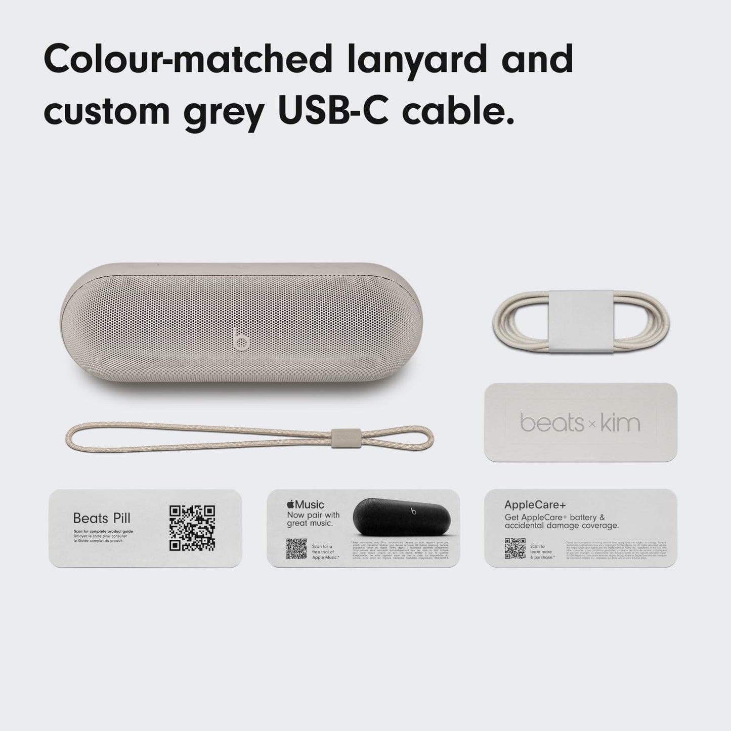 Przenośny Głośnik Bluetooth Beats Pill Kim Kardashian Edition, Szary MAX24ZM/A