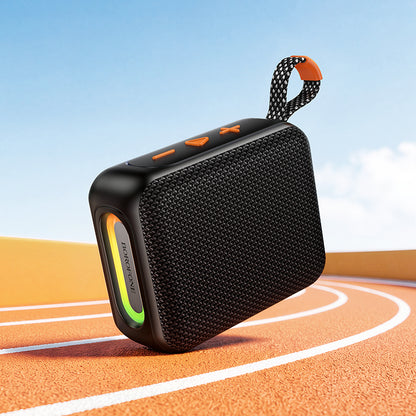 Przenośny głośnik Bluetooth Borofone BR106 Felicitous, 8 W, TWS, RGB, czarny