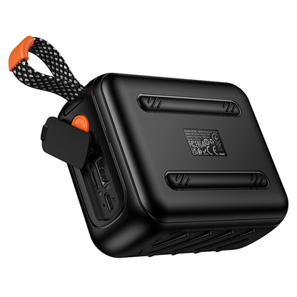 Przenośny głośnik Bluetooth Borofone BR106 Felicitous, 8 W, TWS, RGB, czarny