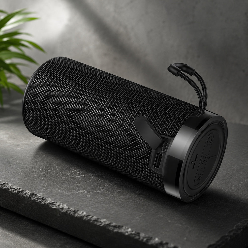 Przenośny głośnik Bluetooth Borofone BR105 Loud, 10W, TWS, RGB, Granatowy