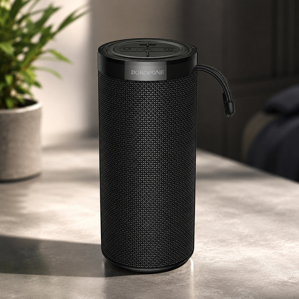 Przenośny głośnik Bluetooth Borofone BR105 Loud, 10W, TWS, RGB, Granatowy