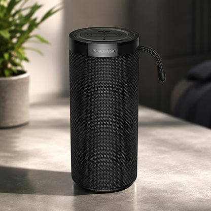 Przenośny głośnik Bluetooth Borofone BR105 Loud, 10W, TWS, RGB, Granatowy