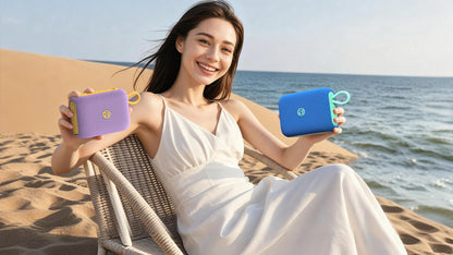 Przenośny głośnik Bluetooth Bugani Rove Go 5, 12W, TWS, wodoodporny, niebieski