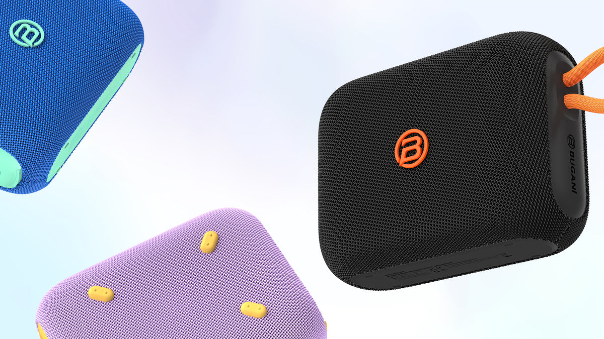 Przenośny głośnik Bluetooth Bugani Rove Go 5, 12W, TWS, wodoodporny, niebieski