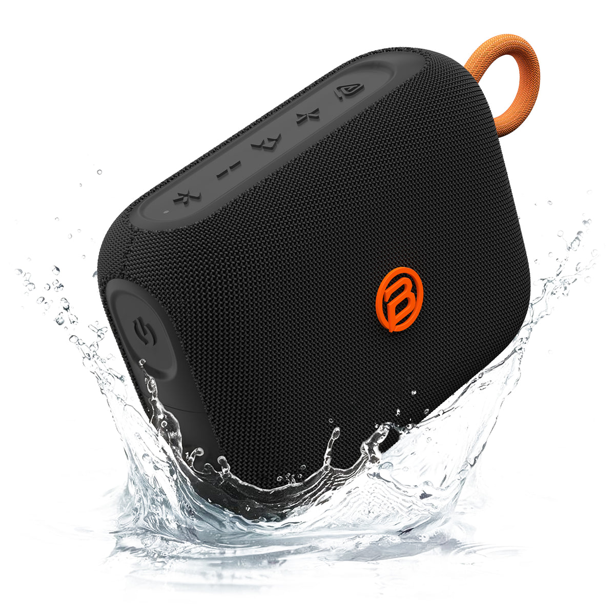 Przenośny głośnik Bluetooth Bugani Rove Go 5, 12W, TWS, wodoodporny, czarny
