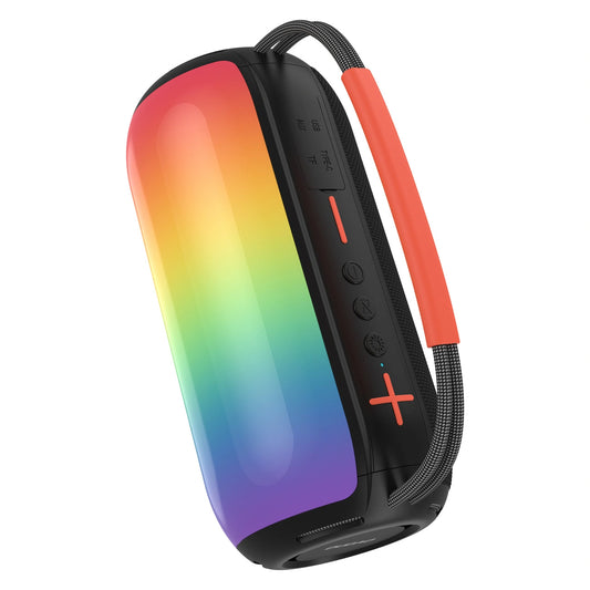 Przenośny głośnik Bluetooth Dudao Y21, 2 x 5W, TWS, RGB, Czarny