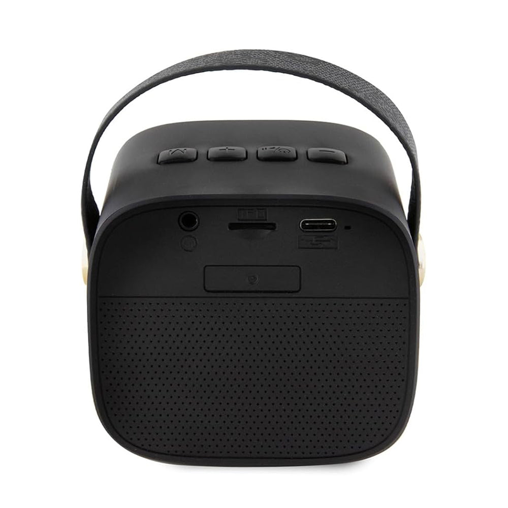 Przenośny głośnik Bluetooth Guess 4G Script Logo, 5W, Czarny
