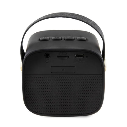 Przenośny głośnik Bluetooth Guess 4G Script Logo, 5W, Czarny