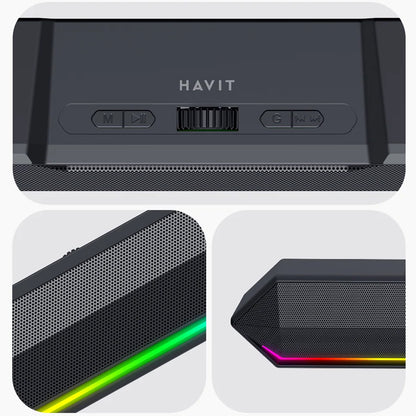Głośnik Bluetooth HAVIT SK772BT, 10W, Czarny