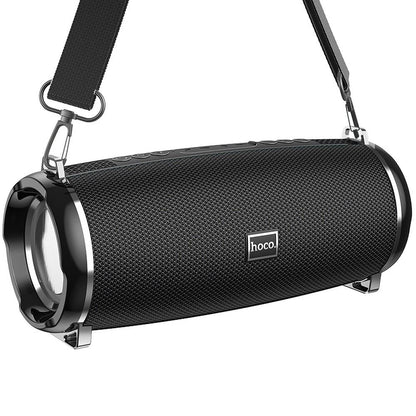 Przenośny głośnik Bluetooth HOCO HC2, 2 x 5W, TWS, RGB, Czarny