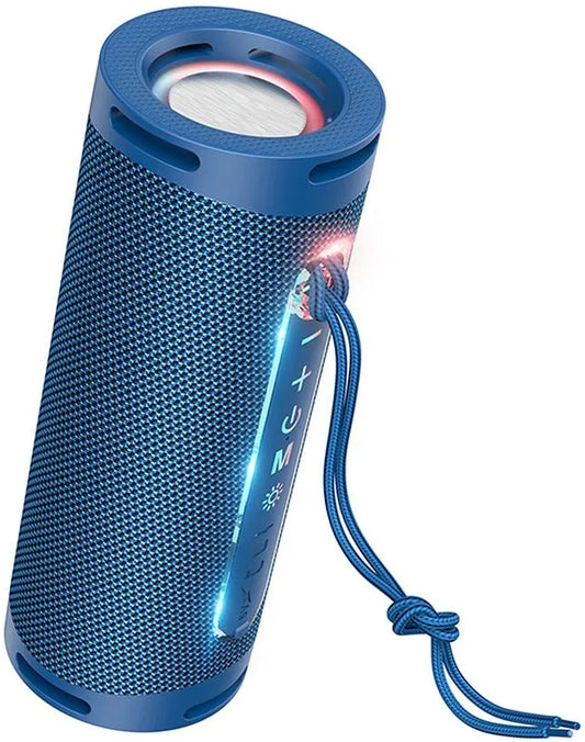 Przenośny głośnik Bluetooth HOCO HC9 Dazzling Pulse Sports, 10W, TWS, RGB, Niebieski