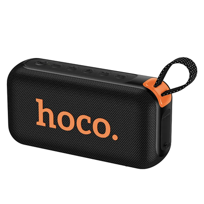 Przenośny głośnik Bluetooth HOCO HC32, 2 x 10W, TWS, RGB, Czarny