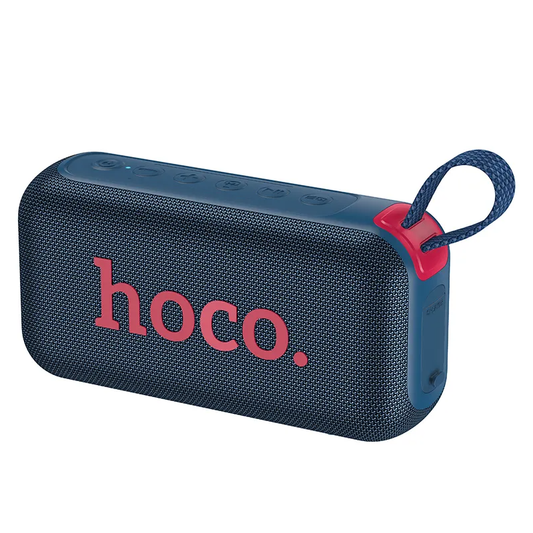Przenośny głośnik Bluetooth HOCO HC32, 2 x 10W, TWS, RGB, Granatowy