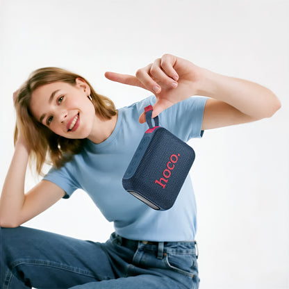 Przenośny głośnik Bluetooth HOCO HC31, 10W, TWS, RGB, Wodoodporny, Granatowy