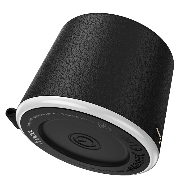HOCO HC49 Mini Magnetic Portable Bluetooth Speaker, 8W, TWS, Black