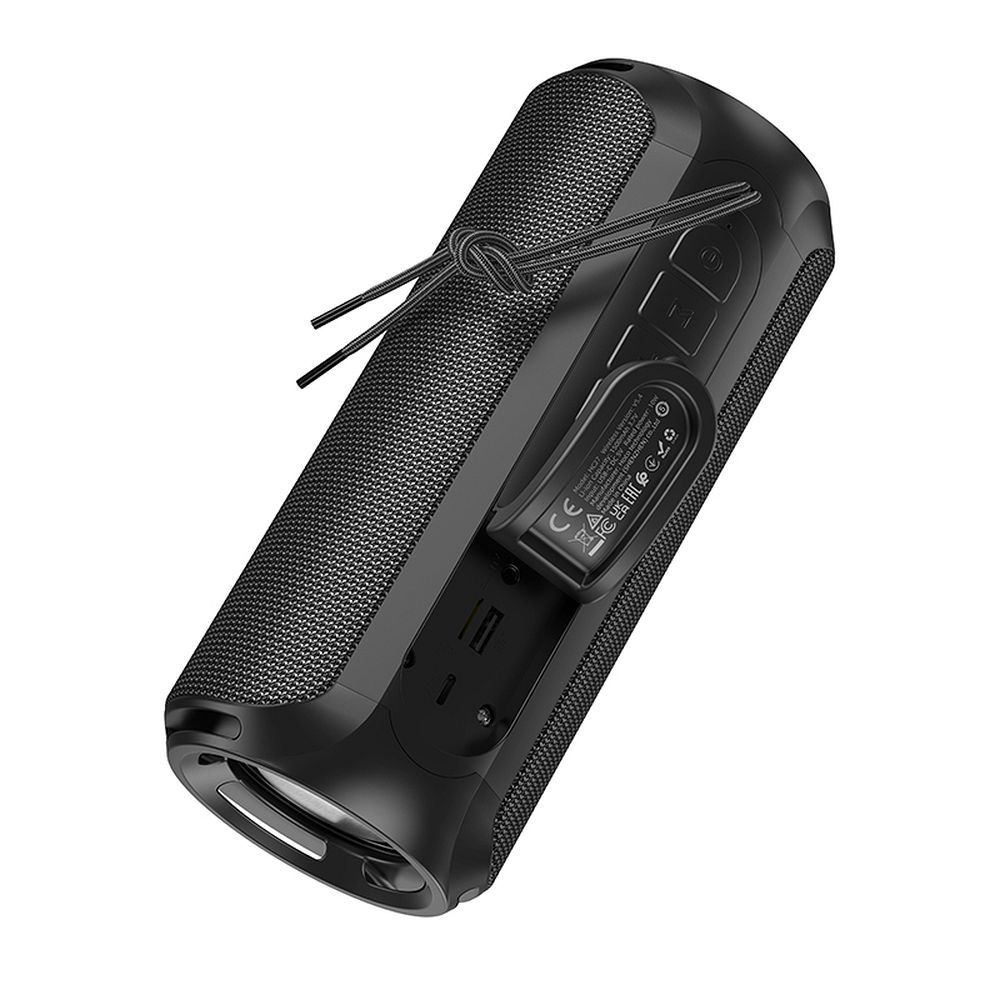 HOCO HC27 Portable Bluetooth Speaker, 2 x 8W, Black