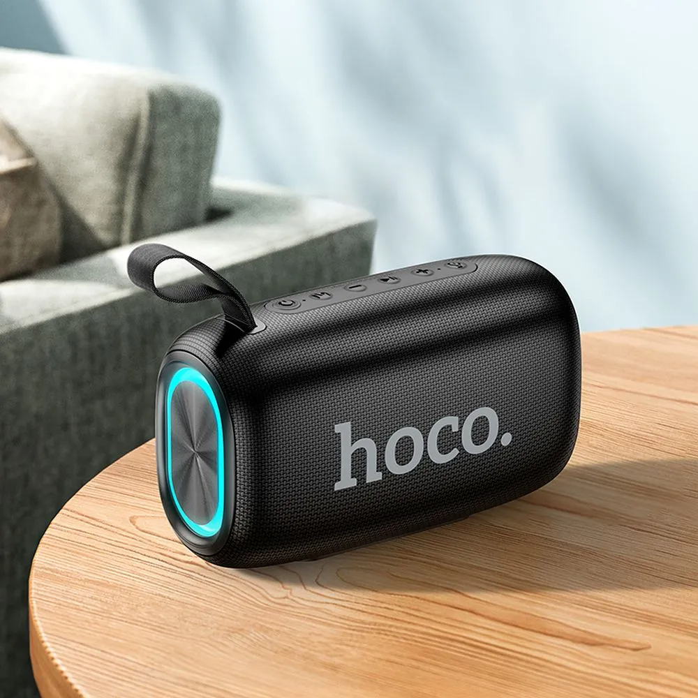 HOCO HC25 Portable Bluetooth Speaker, 2 x 10W, TWS, Black
