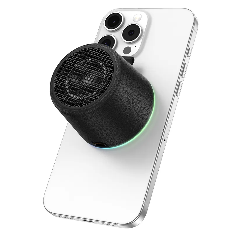 HOCO HC49 Mini Magnetic Portable Bluetooth Speaker, 8W, TWS, Black