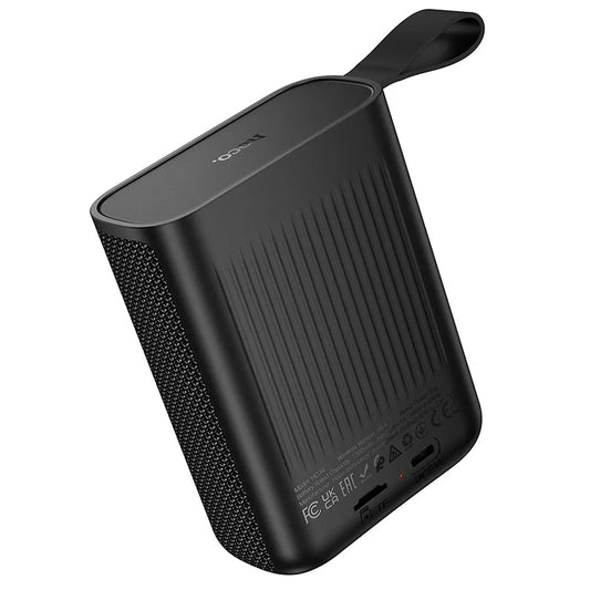 Głośnik przenośny Bluetooth HOCO HC34, 5W, TWS, Wodoodporny, Czarny
