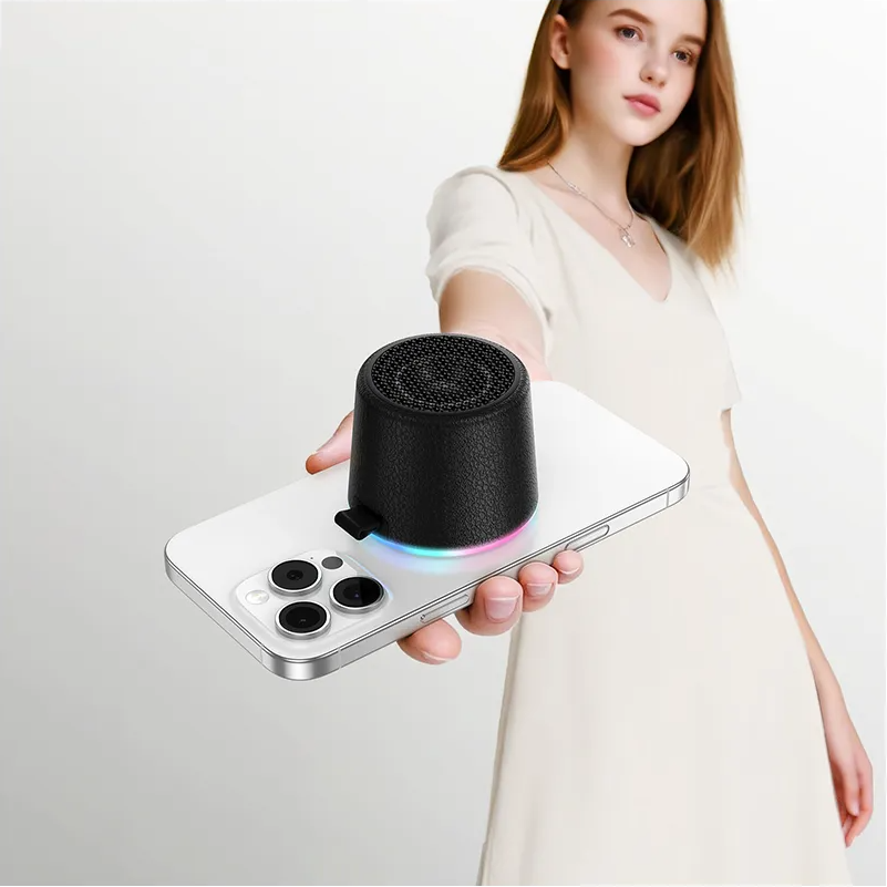 HOCO HC49 Mini Magnetic Portable Bluetooth Speaker, 8W, TWS, Black