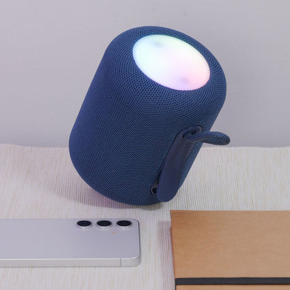 Przenośny głośnik Bluetooth HOCO HC30, 5W, TWS, RGB, Niebieski