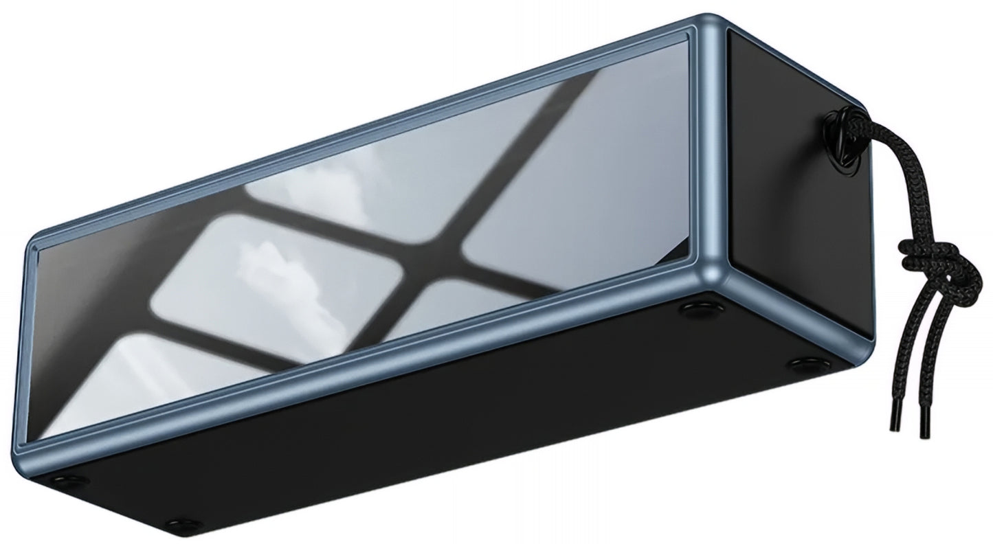 Przenośny głośnik Bluetooth HOCO HC40, 2 x 10W, TWS, RGB, Czarny