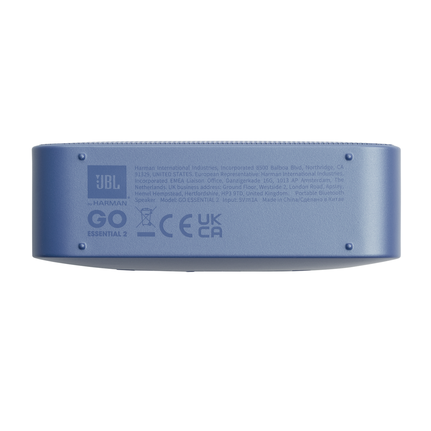 Przenośny głośnik Bluetooth JBL Go Essential 2, 3.1W, Pro Sound, Wodoodporny, Niebieski JBLGOES2BLUCN