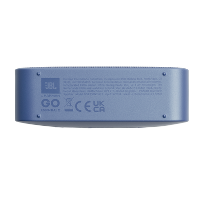 Przenośny głośnik Bluetooth JBL Go Essential 2, 3.1W, Pro Sound, Wodoodporny, Niebieski JBLGOES2BLUCN