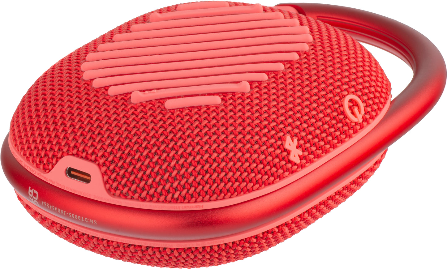 Przenośny głośnik Bluetooth JBL Clip 4, 5W, Pro Sound, wodoodporny, różowy JBLCLIP4RED