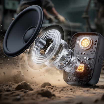 Przenośny Głośnik Bluetooth Joyroom Maya JR-MS03, 5W, Wodoodporny, Żółty