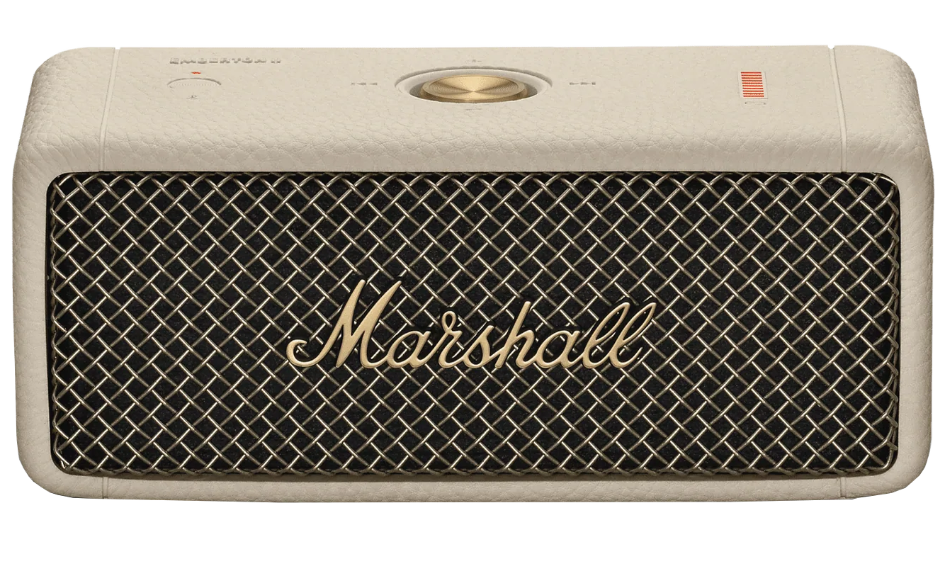 Przenośny głośnik Bluetooth Marshall Emberton II, 20W, wodoodporny, kremowy