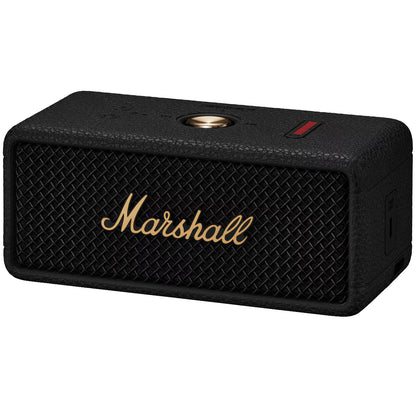 Przenośny głośnik Bluetooth Marshall Emberton II, 20W, wodoodporny, czarno-złoty