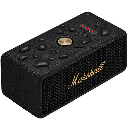 Przenośny głośnik Bluetooth Marshall Emberton II, 20W, wodoodporny, czarno-złoty