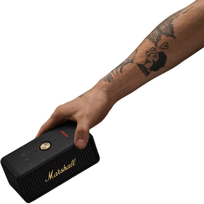 Przenośny głośnik Bluetooth Marshall Emberton II, 20W, wodoodporny, czarno-złoty